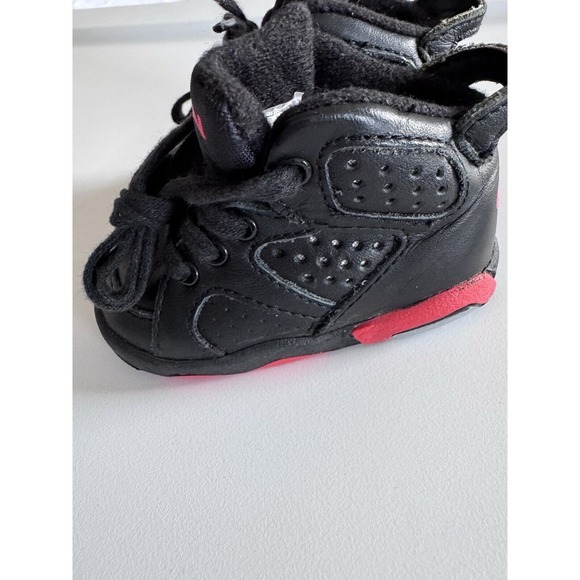 Vintage VTG Original 1991 Nike Air Jordan 6 Infrared Kids sz 3 Michael Jordan OG - Picture 4 of 9